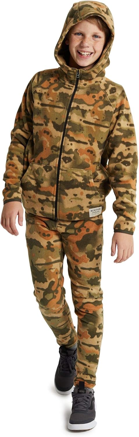 Burton Unisex-Child Spark Fleece Hooded Full Zip : Sports & Outdoors