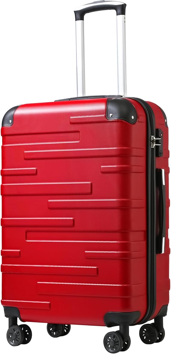 Coolife Luggage Suitcase Carryon Hardside Travel Luggage
