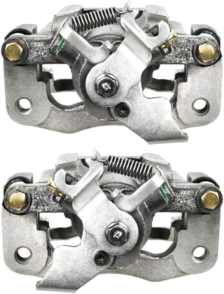 JJ Compatible with 2008-2012 Town & Country 2008-2012 Grand Caravan 2012 C/V 2009-2012 Routan Rear Brake Caliper Pair BC3076PR