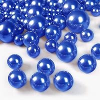 Vista 8 de 160 perlas para relleno de jarrón, sin agujero, perlas para Navidad, boda, centro de mesa, decoración del hogar (marfil)