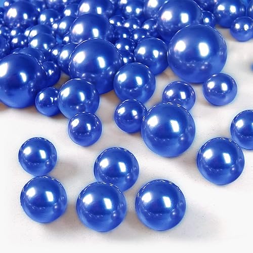 Miniatura 8 de 160 cuentas de perlas para relleno de jarrón, sin agujero, cuentas de perlas para centros de mesa, soporte para cepillos, perlas para velas, hogar,