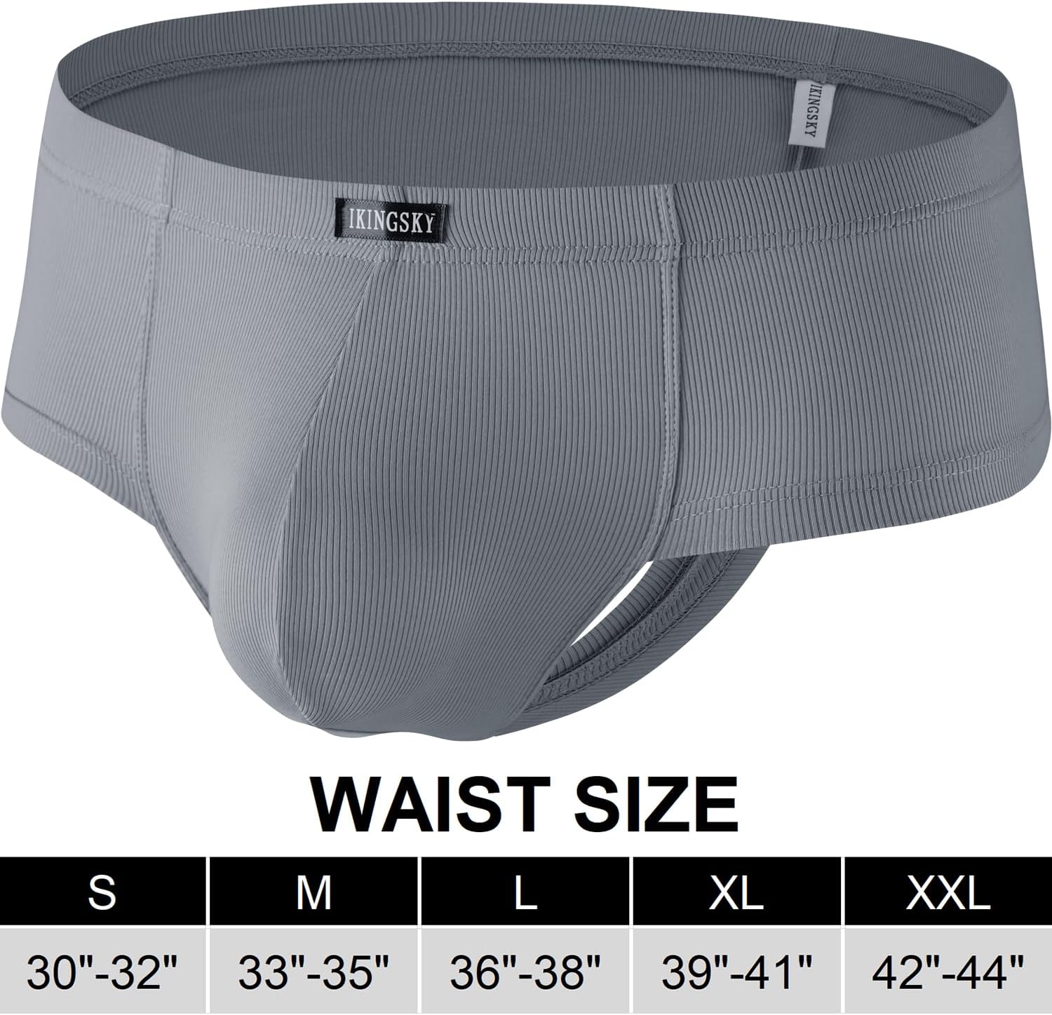 iKingsky Men's Cheeky Thong Sexy Brazilian Back Underwear Low Rise Half Back Boxer Briefs Mini Cheek Under Panties for Men - Image 7