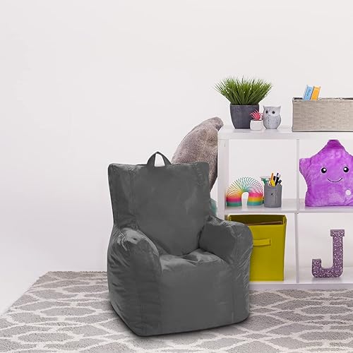 Miniatura 854 de Posh Creations Puf estructurado cómodo para jugar, leer y ver la televisión, Malibu Lounge, tela de lona para colorear, criaturas Criaturas de tela