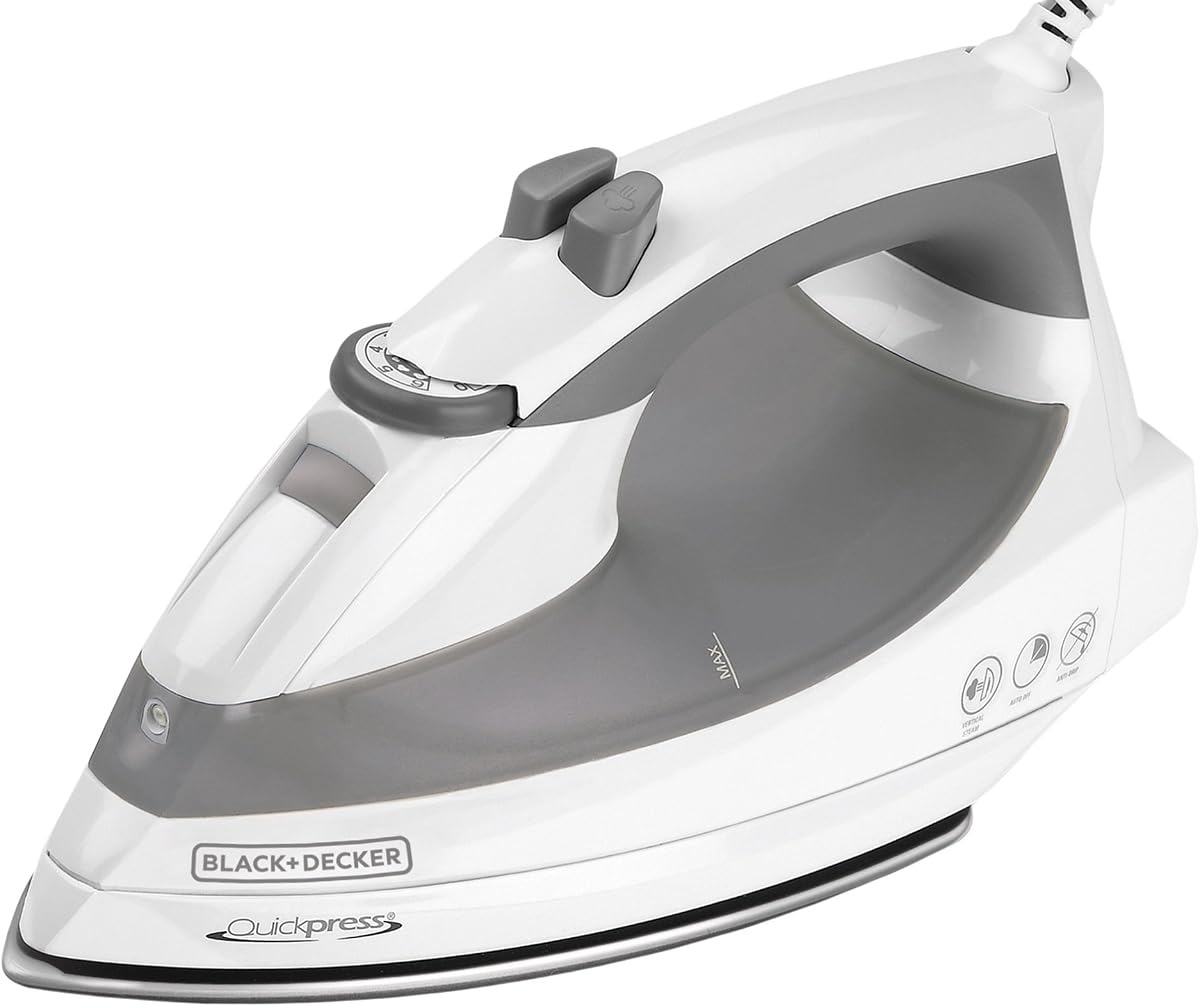 QuickPress Steam Iron with SmartSteam