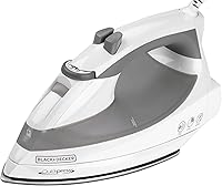 Vista 1 de Black & Decker F976 - Plancha rápida con tecnología Smart Steam, color blanco y plateado