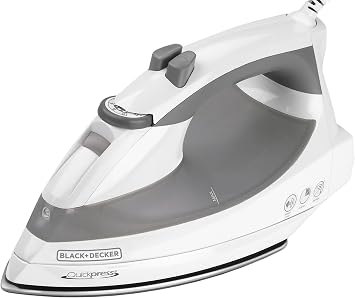 BLACK+DECKER QuickPress Steam Iron with SmartSteam