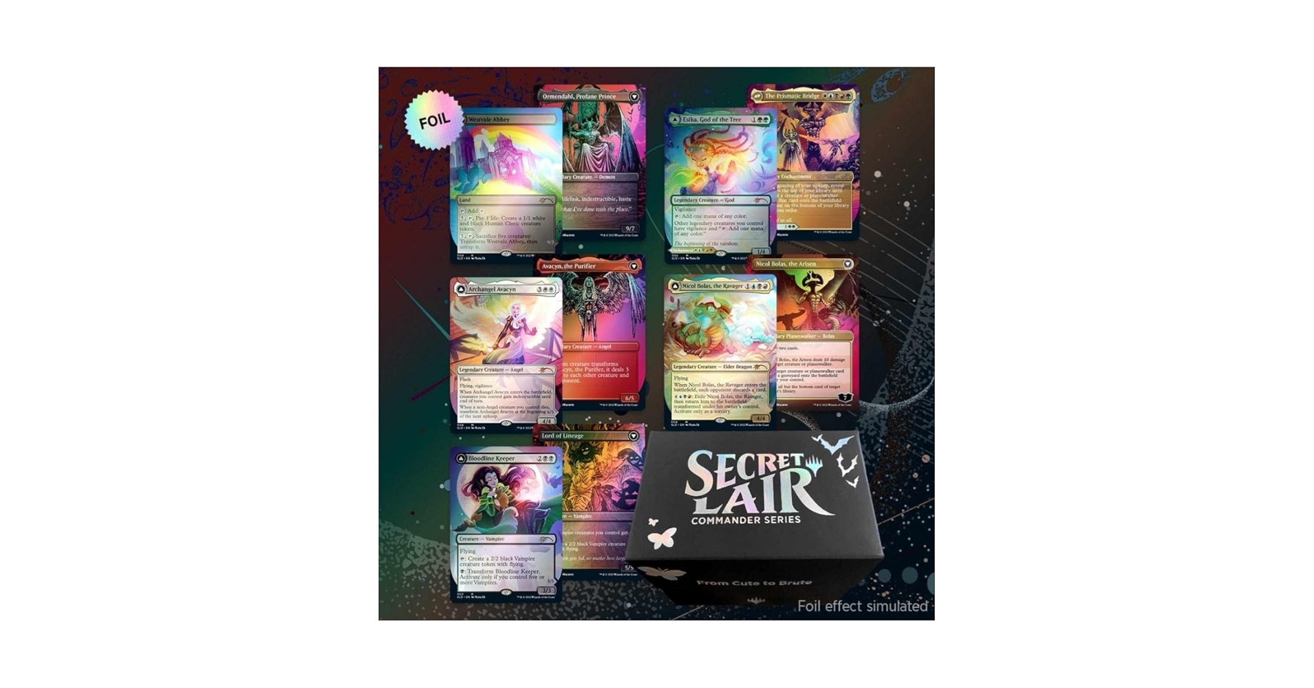 Secret Lair 統率者デッキ From Cute to Brute Commander Returns to