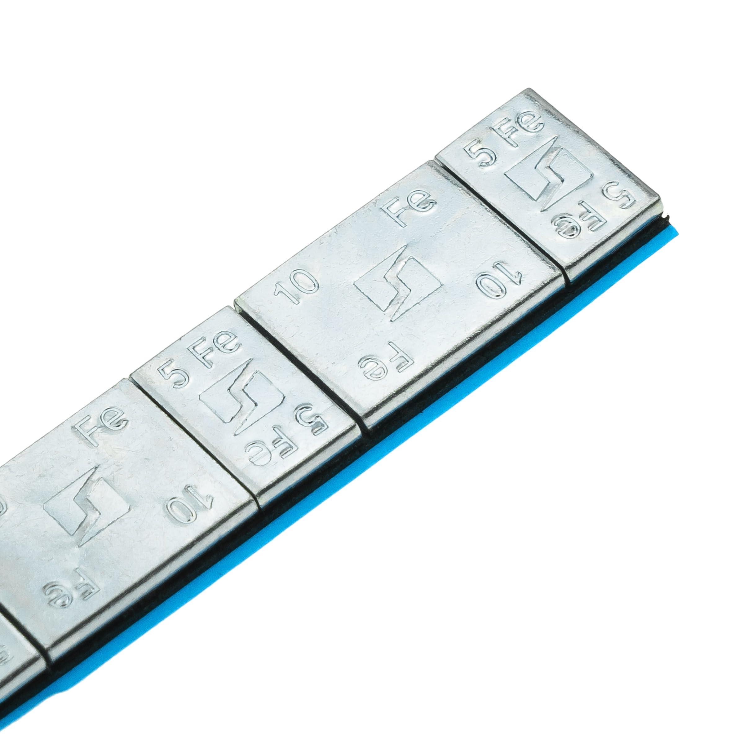 Stix Automotive Equipment - Pesi Adesivi di bilanciamento - 5 + 10 g/60 g - Set di 400 Strisce - 8 Pezzi per Striscia
