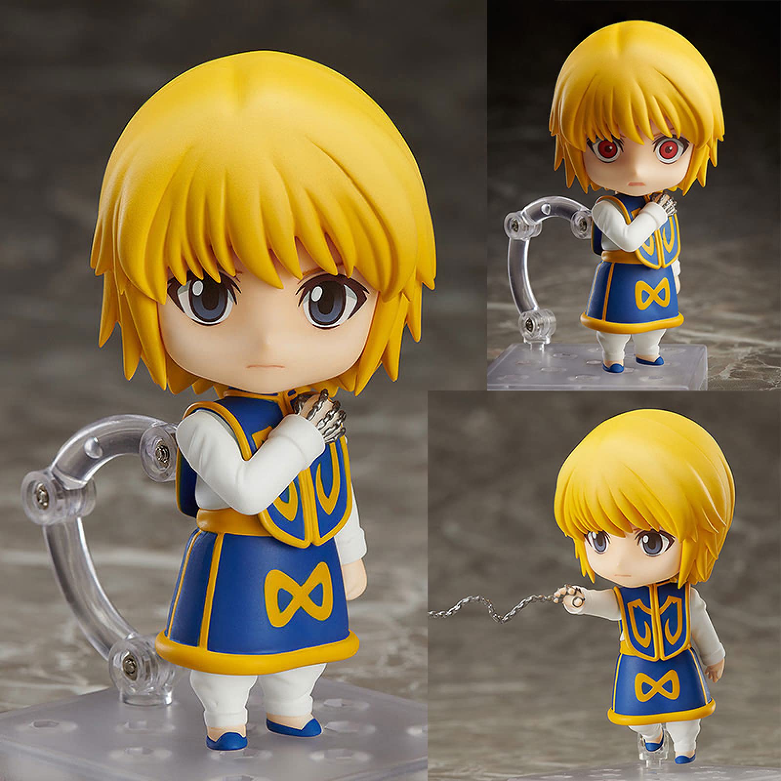 ZHHAO 10cm Anime Hunter x Hunter Figure Kurapika Q Ver. PVC Action Model Collection Dolls Gift (With box)