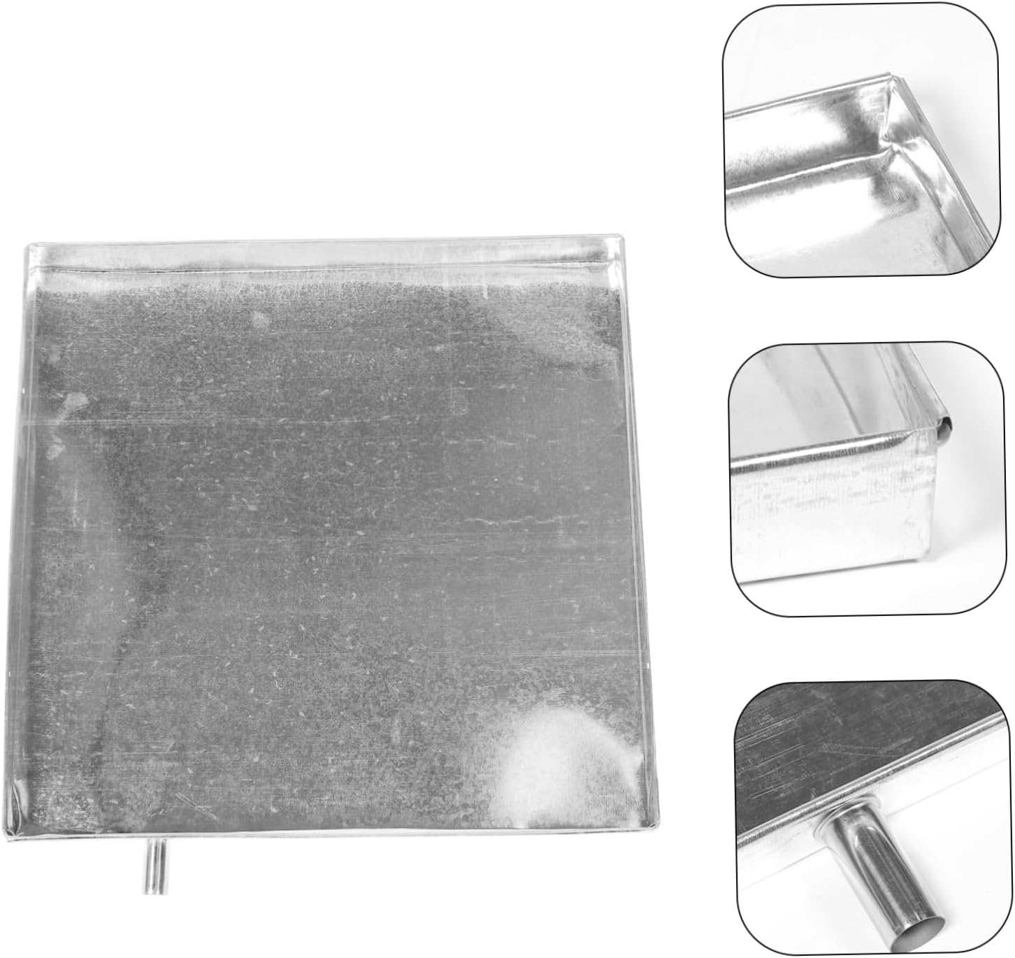 Air Conditioner Drip Tray Leak Drain Pan for Air Conditioning Units Coated No Accessories Included for Preventing Water Damage