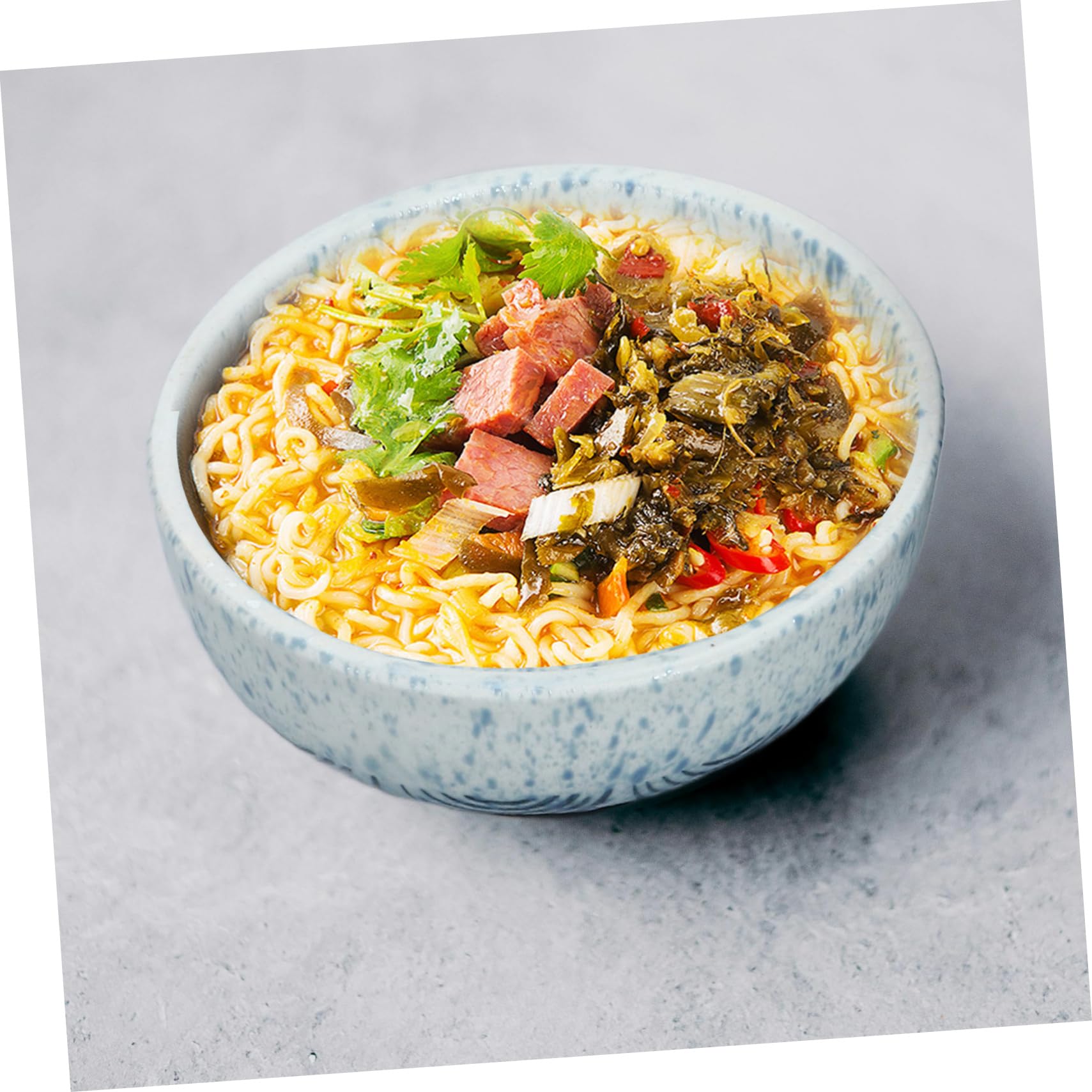 MISO SCHüssel-Set aus Keramik, mikrowellengeeignet, 5 Eintopftöpfe aus Steingut mit Deckel, kleine Nudel- und Suppenschalen für Ramen, Reis und Dampfgaren, perfekt für den Haushalt