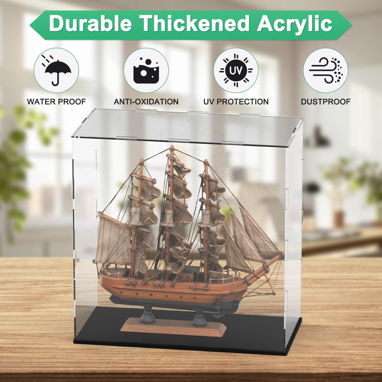 M METERXITY Clear Acrylic Display Case - Image 2