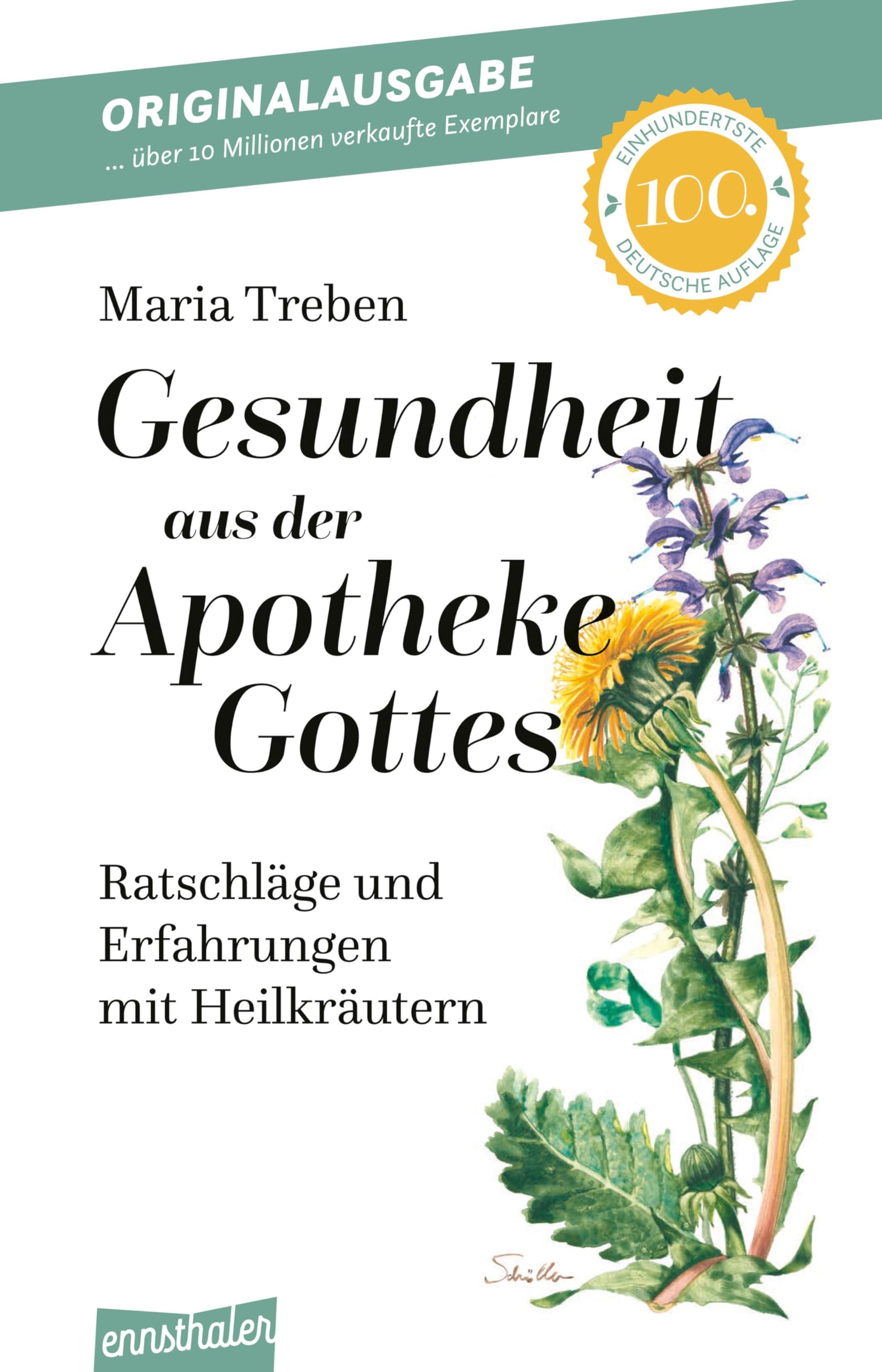 Maria Treben Buch Gesundheit aus der Apotheke Gottes – Ratschläge und Erfahrungen mit Heilkräutern