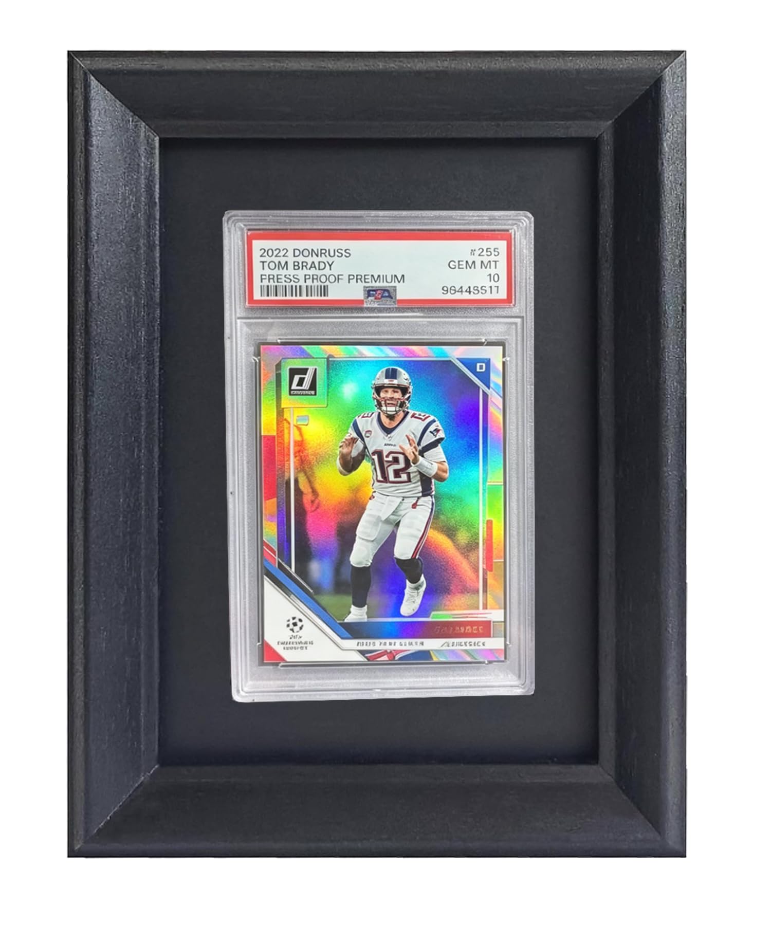 Boîte de baseball et vitrine pour cartes de sport avec cadre de protection