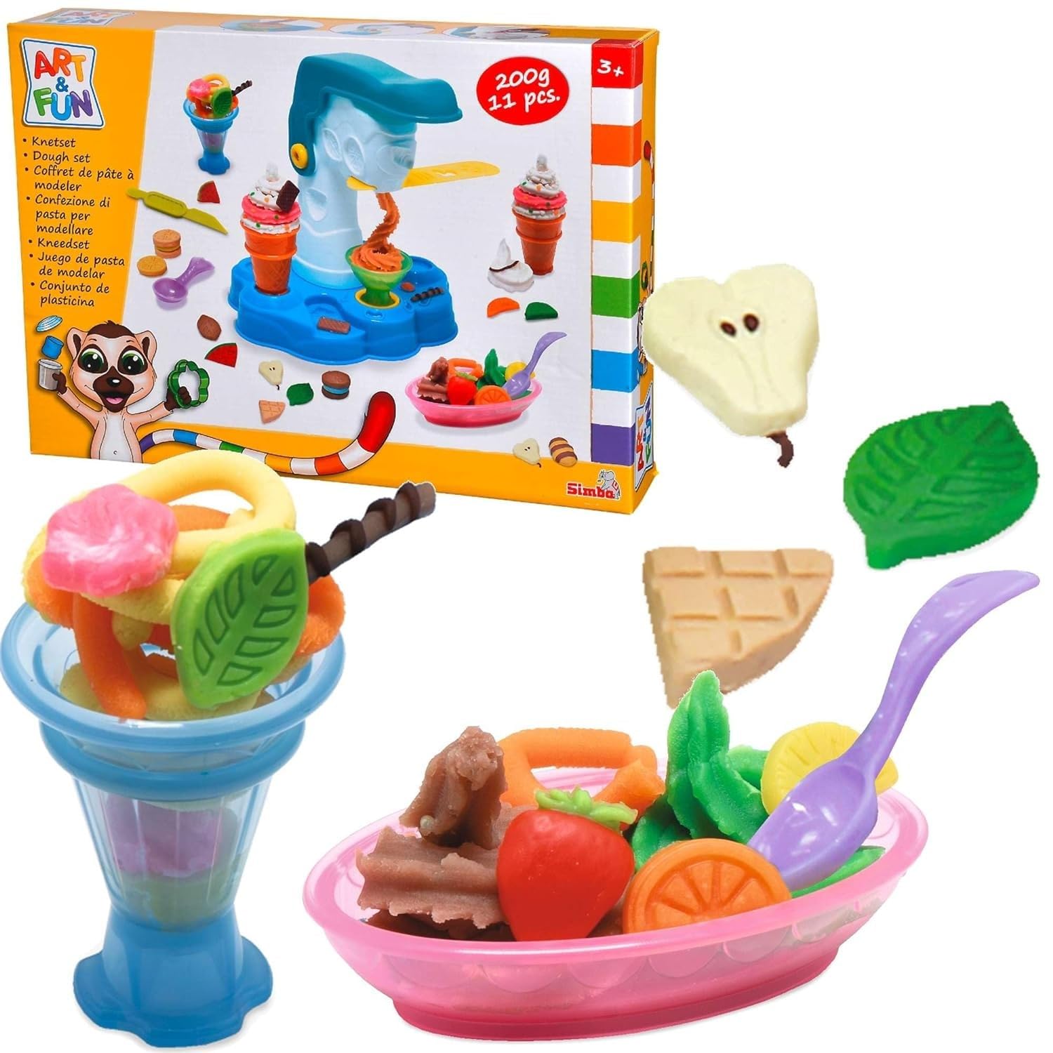 SimbaArt and Fun Ice Cream Station Dough Set