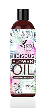 Sandesh Oils Hibiscus Oil Pure & Natural Virgin Unrefined for Hair & Skin (Gudhal ka Tail) (250ml) (STANDARD 250ML, HIBISCUS OIL)