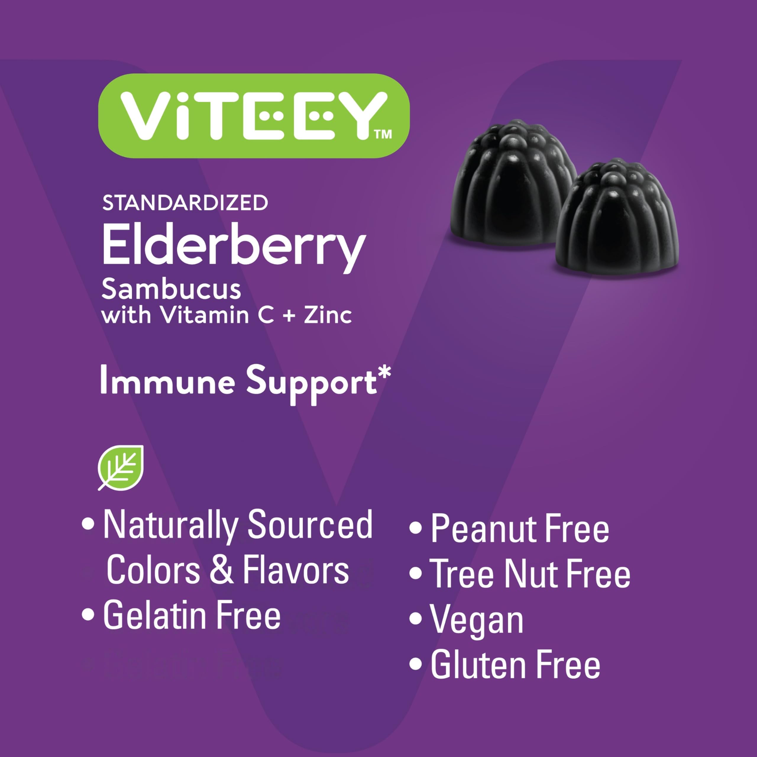 Viteey Sambucus Elderberry Gummies for Adults — Amazon image 5