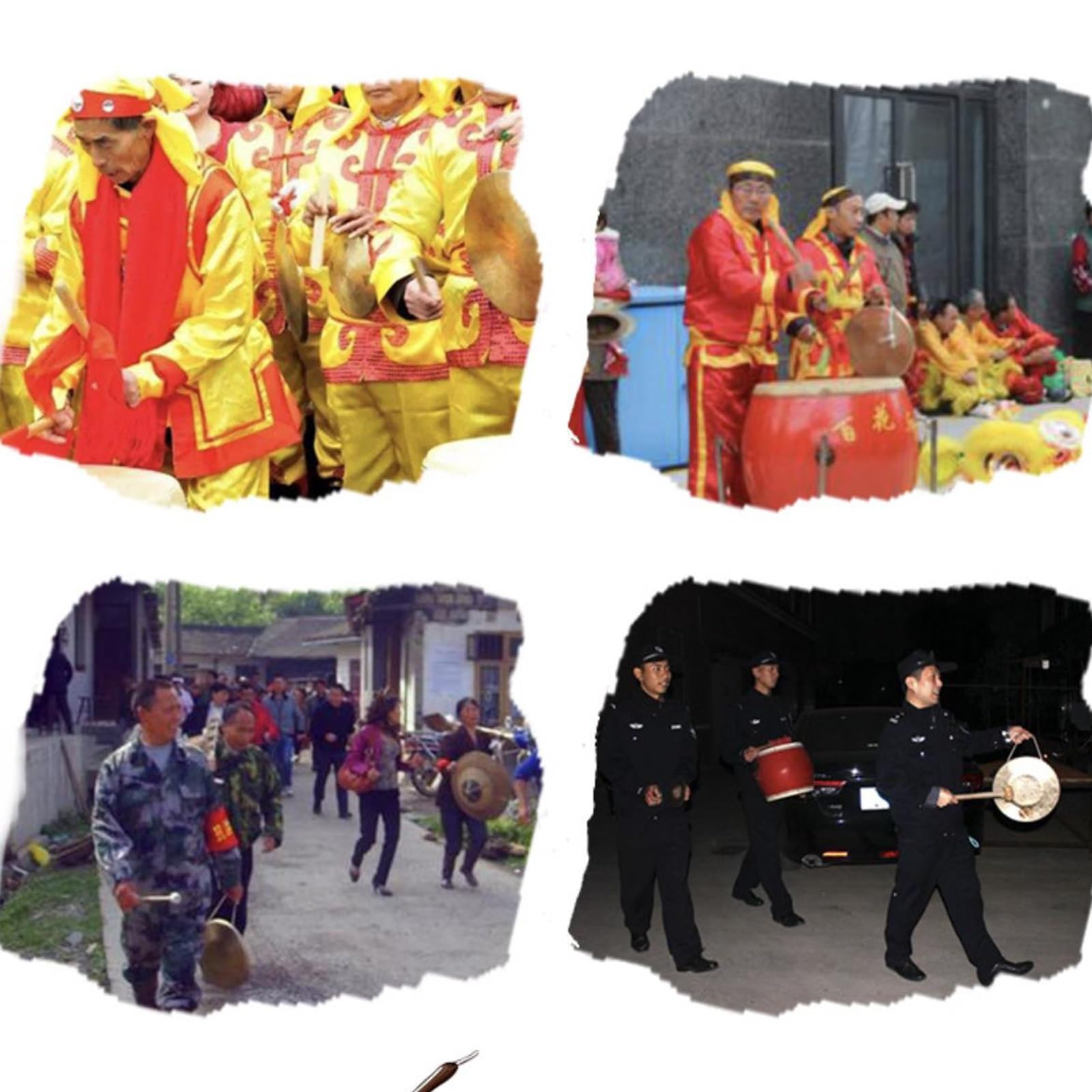 Chau Gong tradizionale con supporto e battente in legno, autentico Fengshui Gong per prestazioni e decorazioni