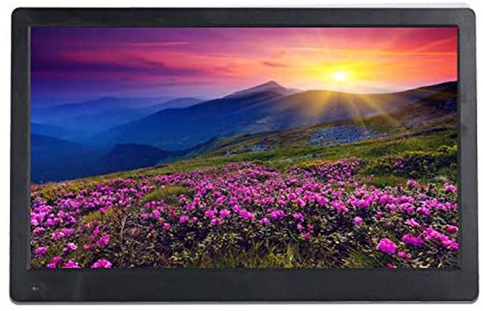 MYUYEE 15.6-Inch Hd Digital Photo Frame - 1920X1080 Ips Display With Music And Video Playback Functions (Black-15.6 Inch)