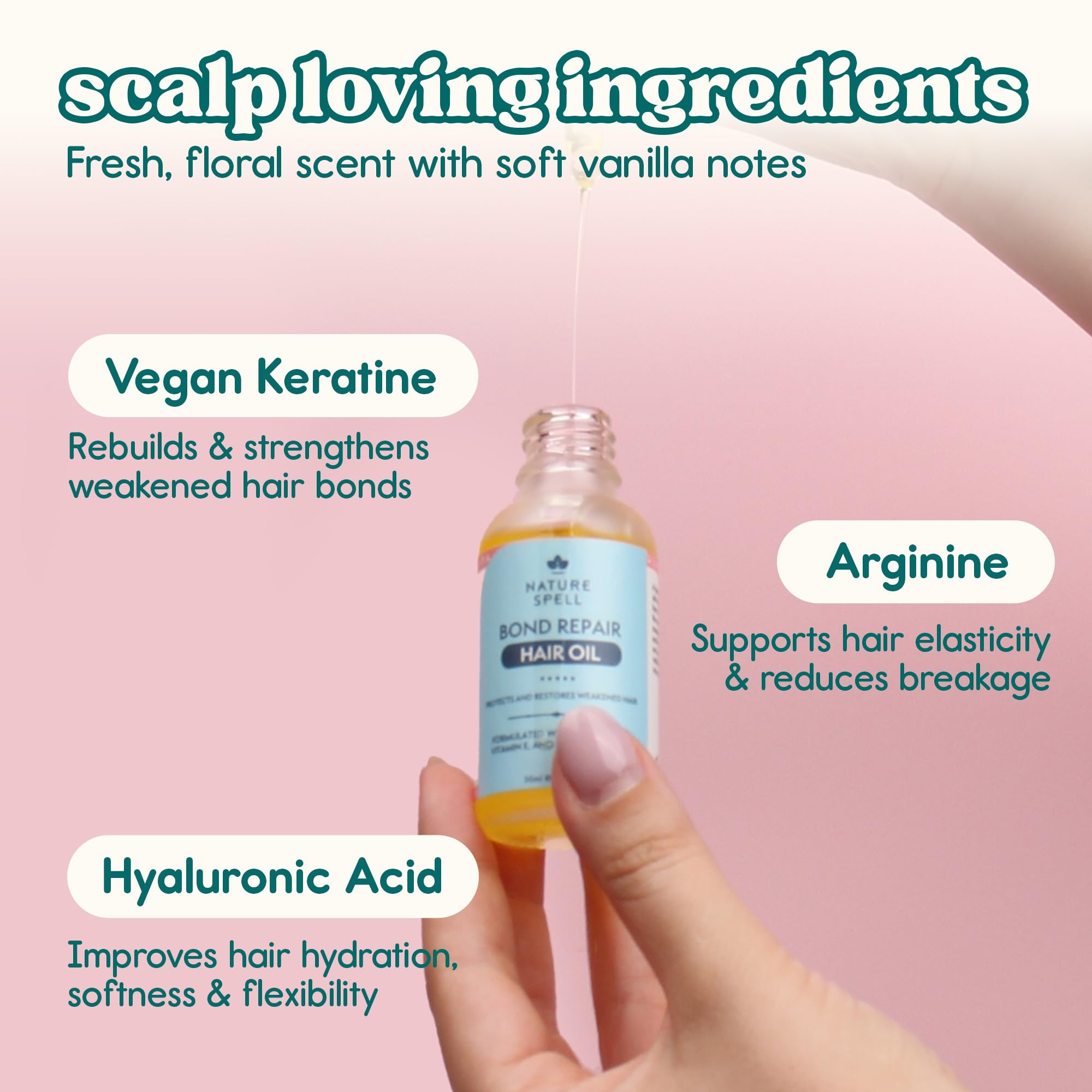 Nature Spell Batana Oil For Hair Growth, Pre-Diluted Scalp Oil