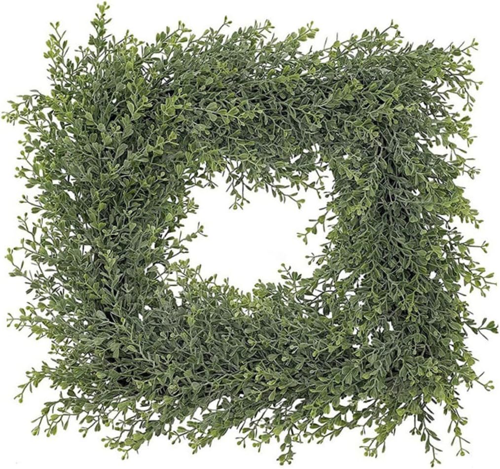 Garneck 4pcs Decorative Wreath Form Iron Wreath Rack Square Frame for Crafts Metal Floral Frame DIY Flower Garlands
