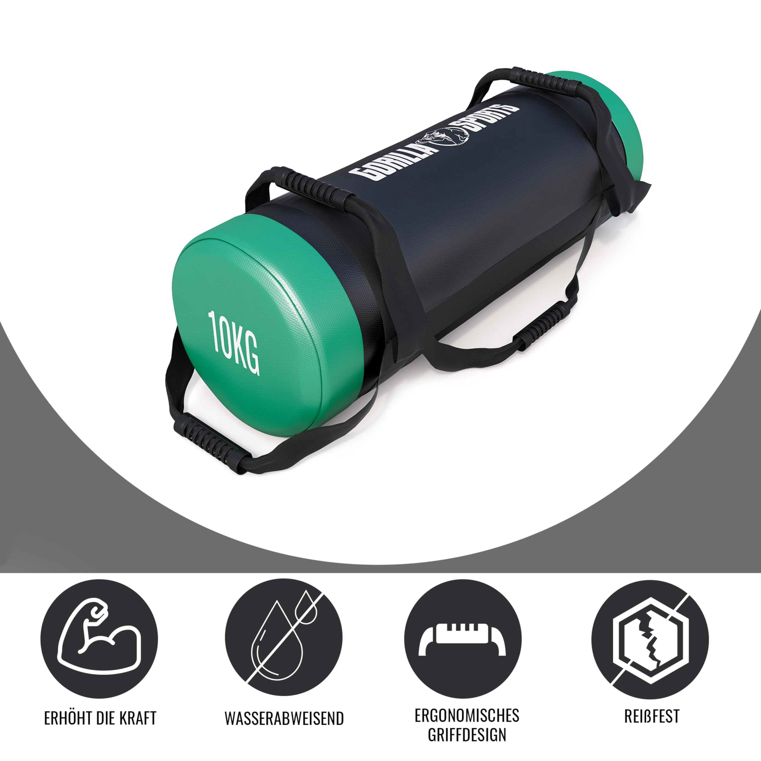 Gorilla Sports 10000539 - Material para Entrenamiento de Tronco y Abdominales