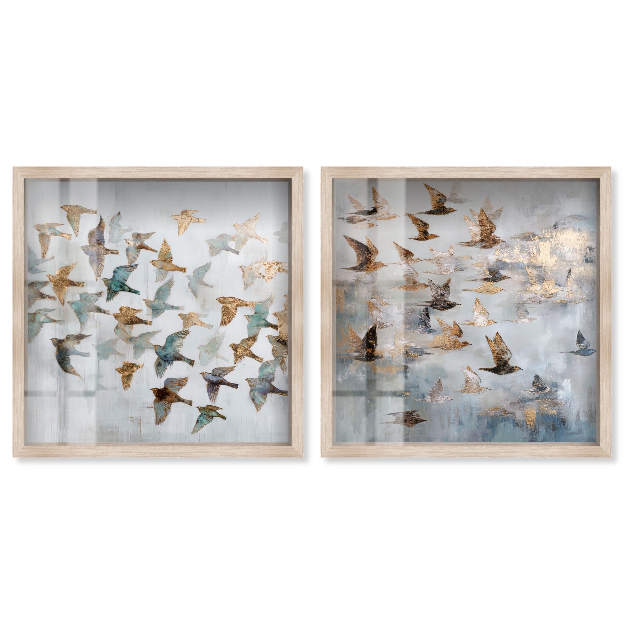 Art Remedy déco murale bohème dorée grand format pour illuminer votre chambre