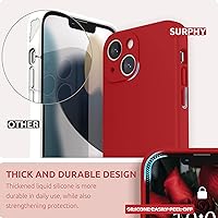 Vista 83 de SURPHY Compatible con iPhone 13 Mini Funda con Protector de Pantalla, (Protección de Cámara y Forro de Microfibra Suave) Funda de Teléfono