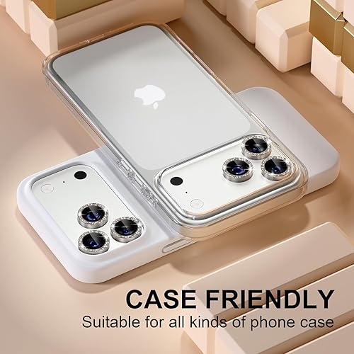 Miniatura 93 de Misea [3+1] Protector de lente de cámara para iPhone 14 Pro/iPhone 14 Pro Max, protector de pantalla de vidrio templado 9H, protector de pantalla