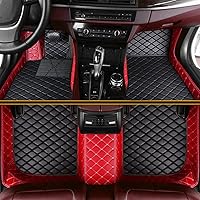 Vista 35 de Tapetes de automóvil para el 99 % de los sedán, SUV deportivos, protección para todo tipo de clima, tapetes de cuero impermeables