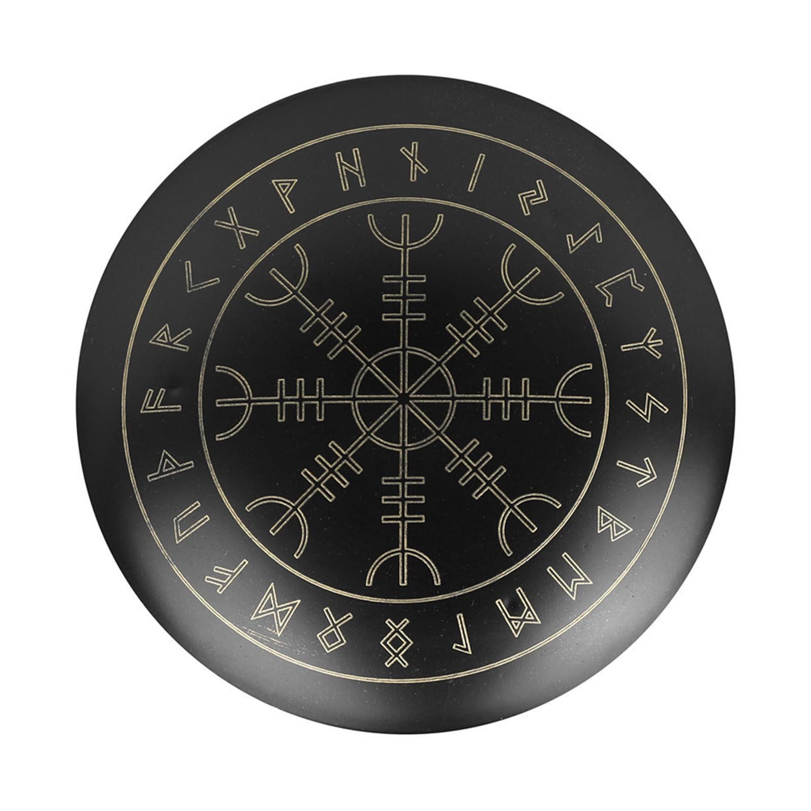 ZBIianxer Modern Black Metal Plate Features Intricate Pattern Ideal for Living Room Decoration Wedding Highlight