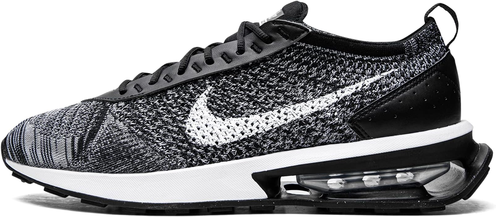 NIKEAir Max Flyknit Racer Men's Fashion Trainers Sneakers Shoes DJ6106 (Black/White 001) UK6.5 (EU40.5)