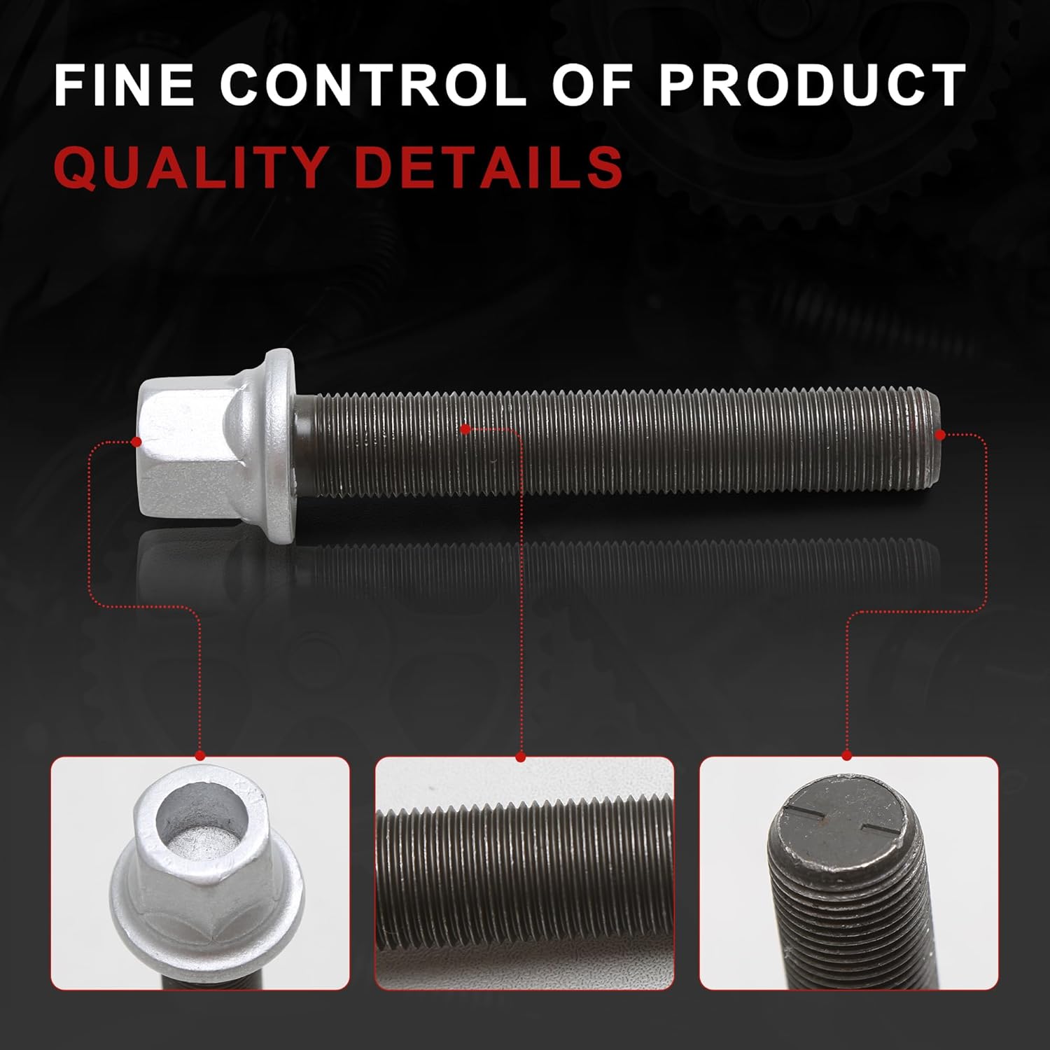 11217614270 Crankshaft Pulley Bolt N20 2.0L Replacement For BMW X1 X3 X4 X5 X6 Z4 125i 220i 228i 320i 328i 420i 428i 528i sDrive xDrive 11217573672