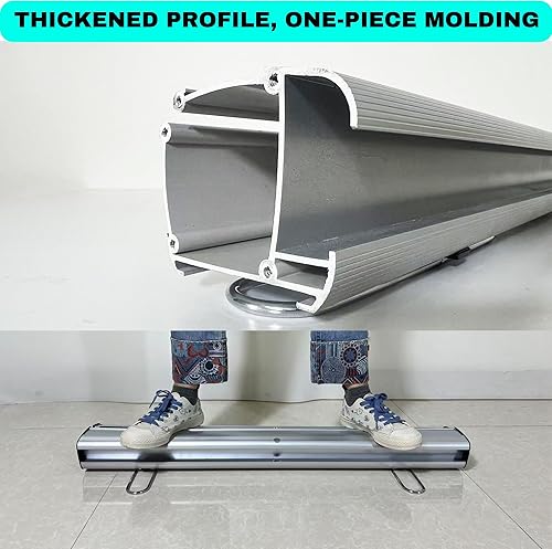 Miniatura 3 de JUST 4 SIGNS Soporte retráctil personalizado para pancartas de 33.5 x 80 pulgadas, fabricado en Estados Unidos, impresión UV, giro de 1 a 2 días con