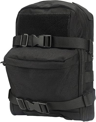 AZB Tactical MOLLE - Mochila de hidratación ligera 1000D portador de agua para hidratación de 3 litros, accesorio de chaleco Molle