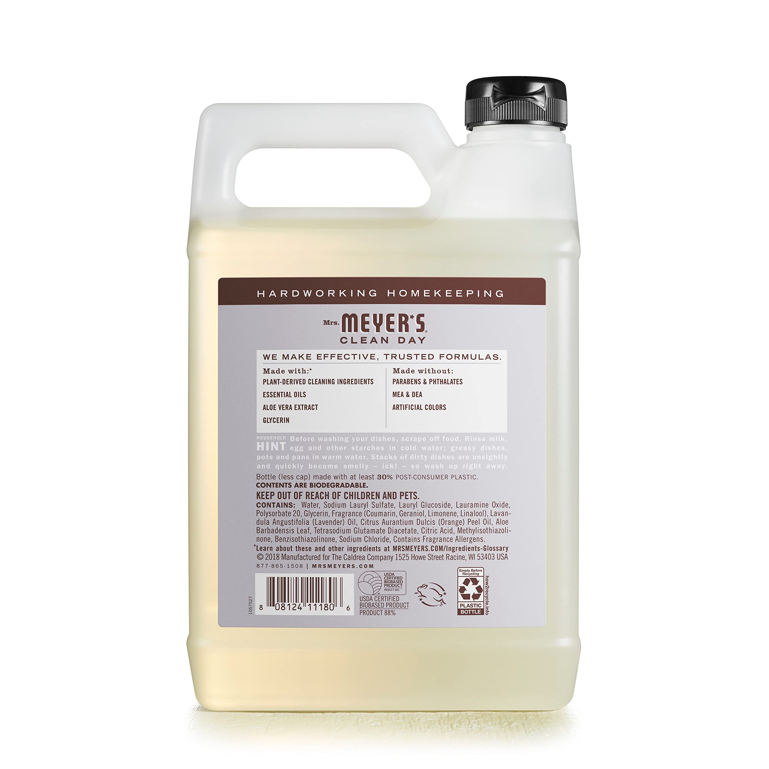 Mrs Meyers Liquid Dish Soap Refill
