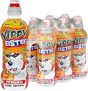 Yippy Eistee Pfirsich PET, (6 x 330 ml)