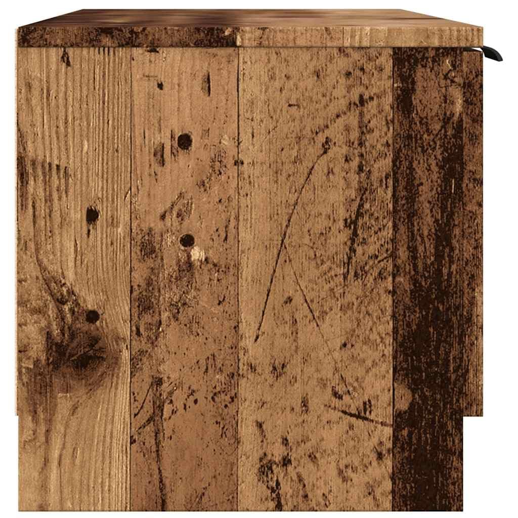 vidaXL Tv-wandmeubel 60x30x30 cm bewerkt hout sonoma eikenkleurig, tv