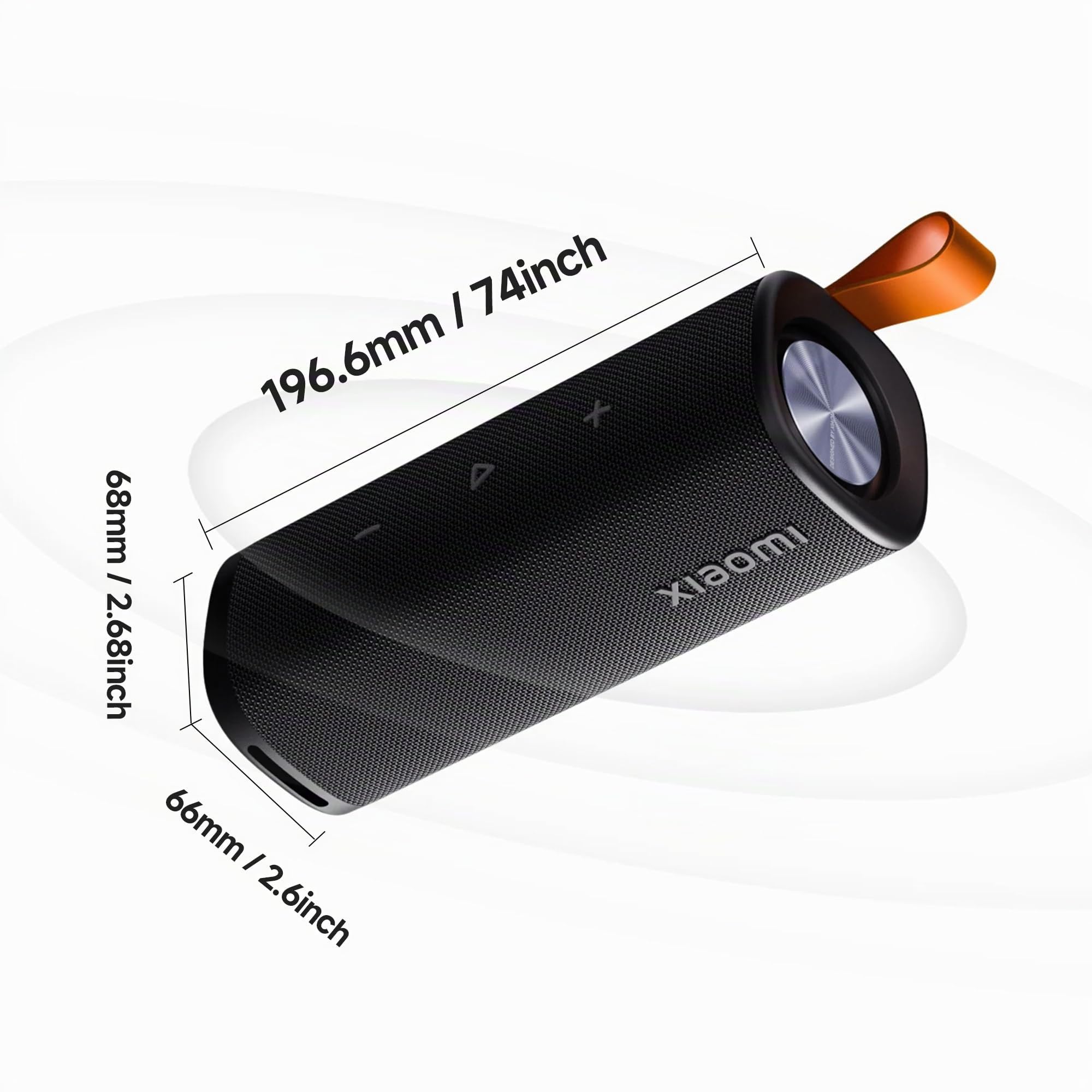 Xiaomi Altavoz Bluetooth portátil (30 W), sonido, estéreo inalámbrico verdadero, Bluetooth 5.4, IP68 impermeable, reproducción prolongada, color negro