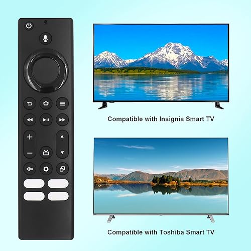 Miniatura 4 de Control remoto de voz de repuesto para Insignia TVToshiba TVpara Pioneer Smart TV, compatible con televisores inteligentes Tienda (todas las series