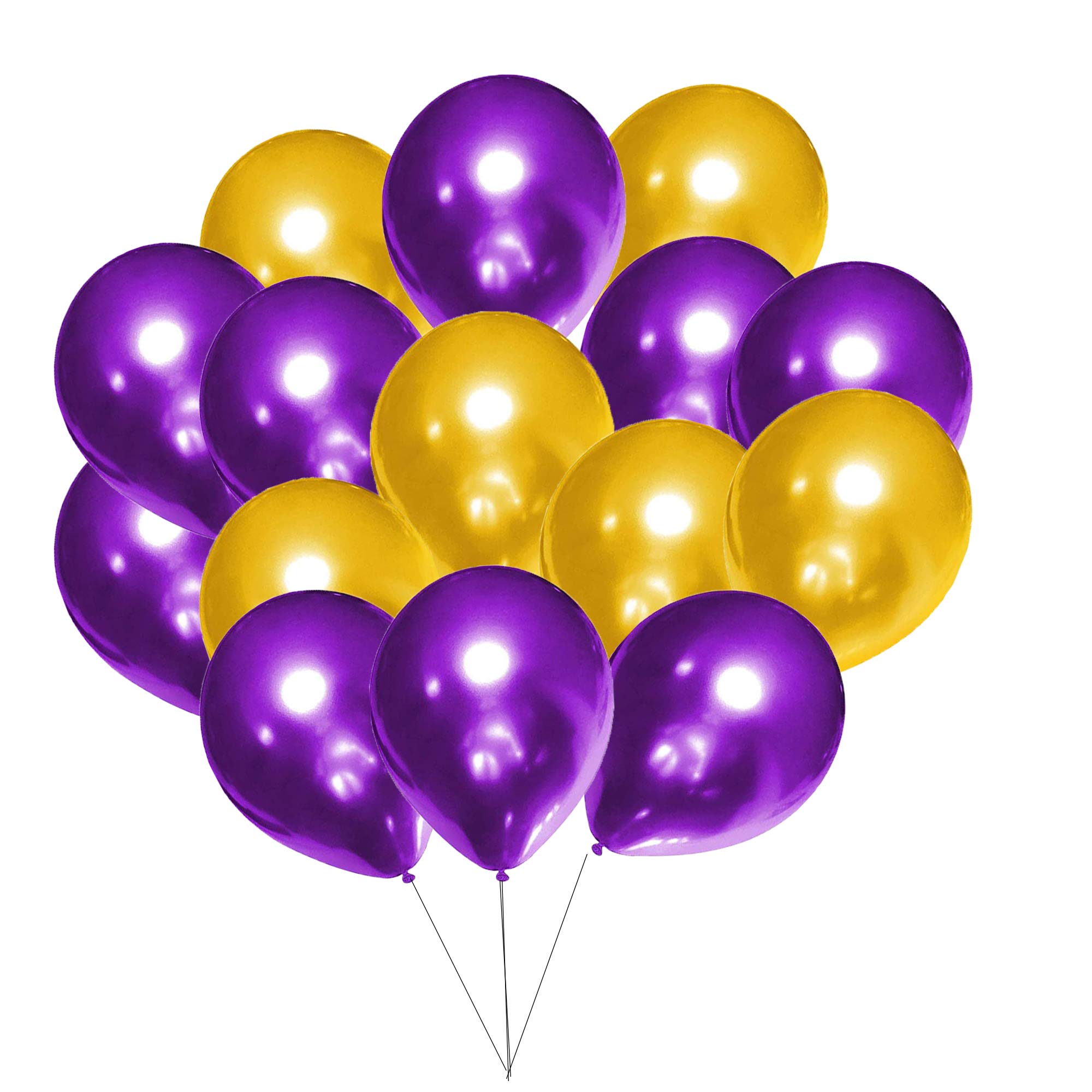 Buy 60Pcs Purple and Gold Balloons Set for 2022 Graduation Decoration