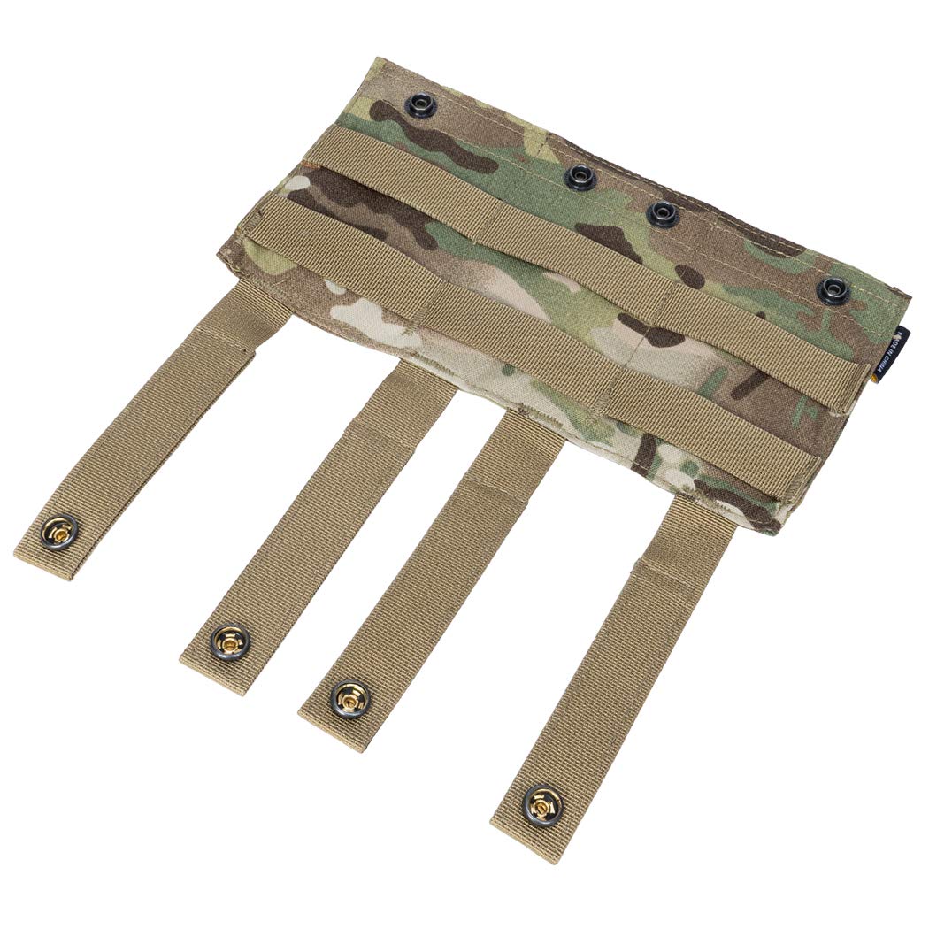 IDOGEAR Borsa per caricatore Marsupio triplo per caricatori Elastico Molle Porta caricatori open-top per caricatori di fucili M4/M16/AR/AK