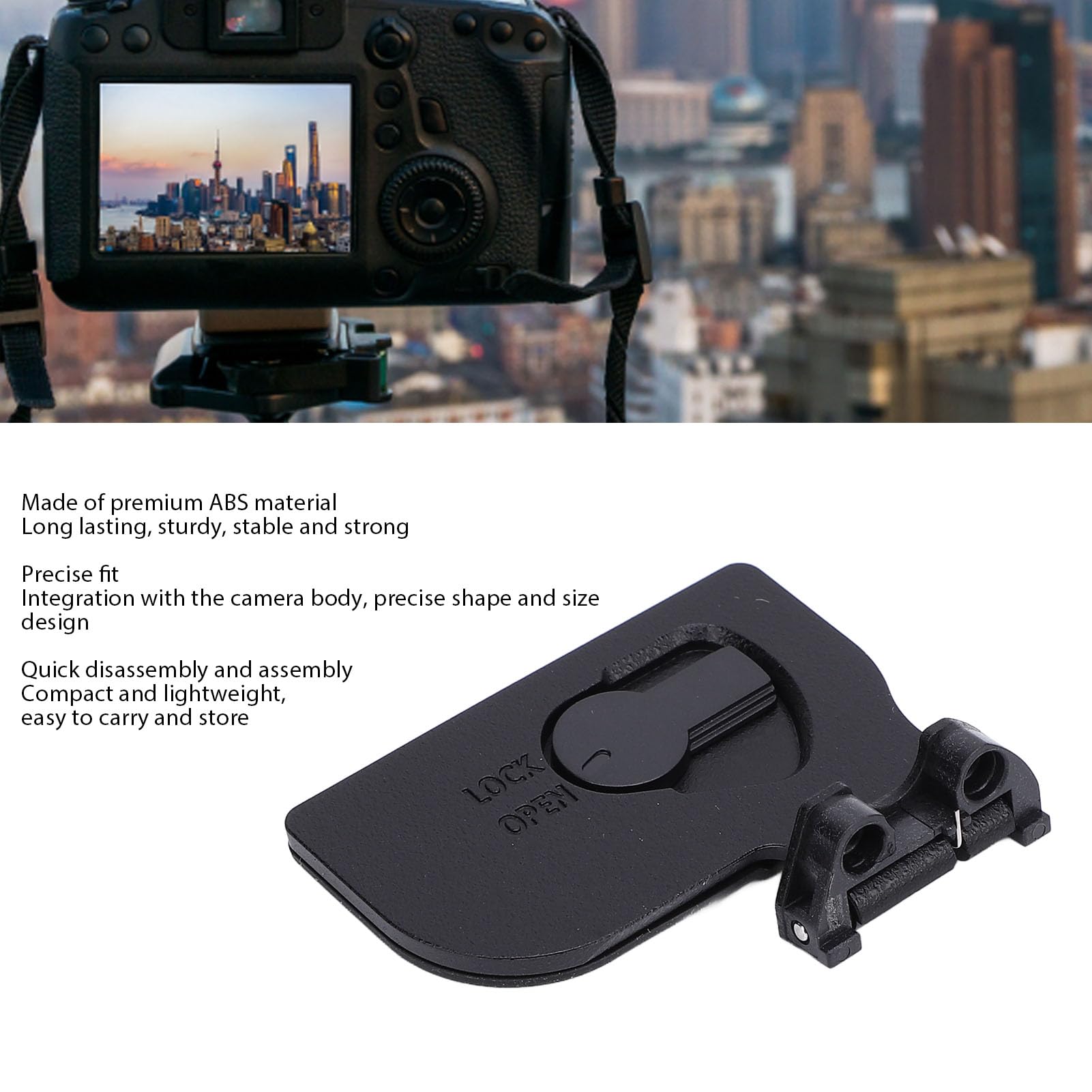 Amazon | 交換用カメラバッテリーカバー DC GH5 GH5S、ABS カメラ