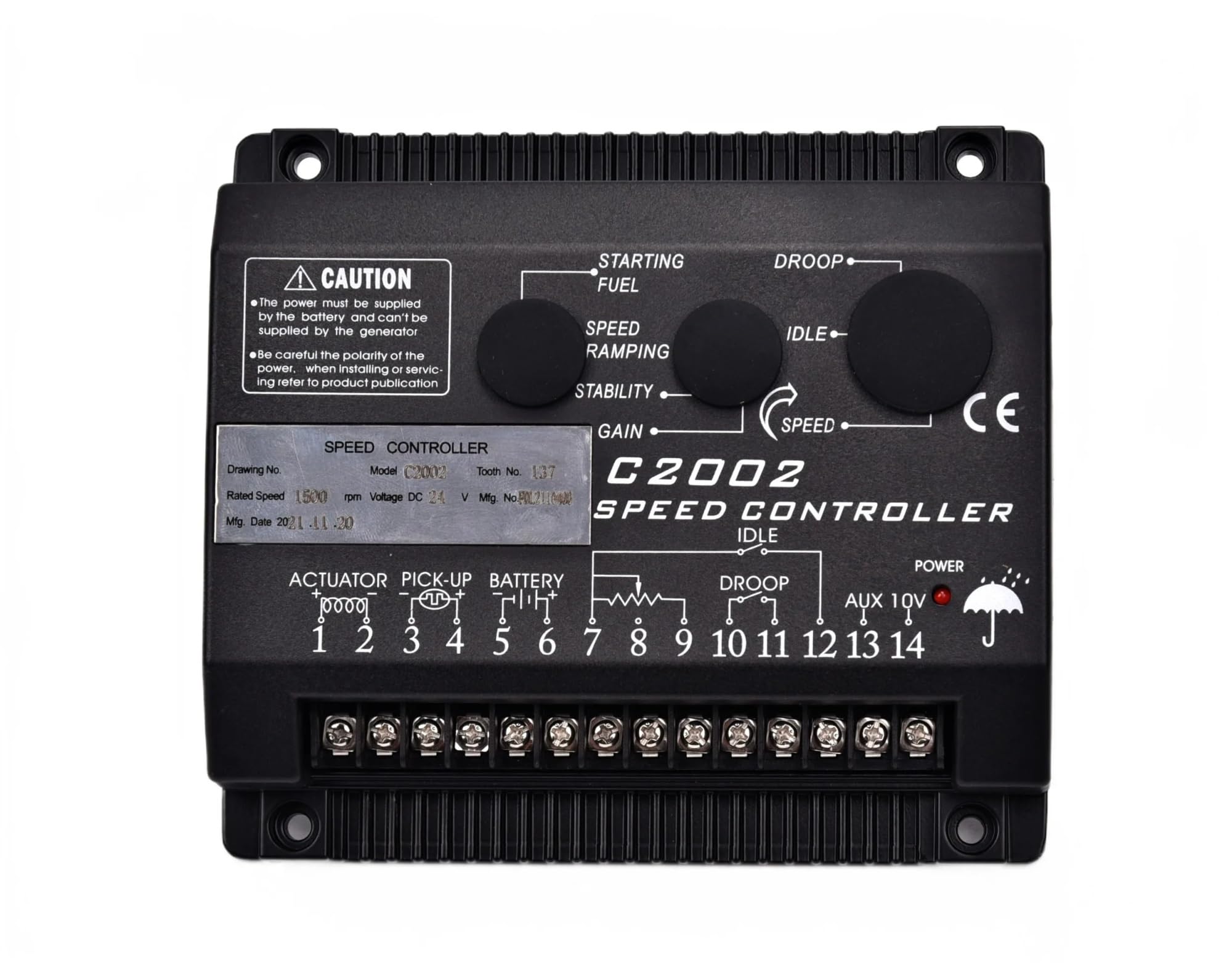 PWANUIGTE C2002 Governor Speed Controller
