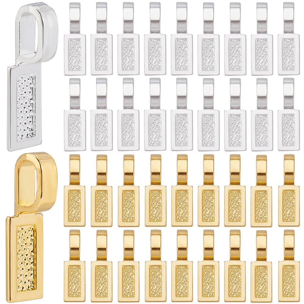 200 Pezzi Supporti Per Cabochon A Cucchiaio - Connettori Per Gioielli Fai Da Te In Lega Dorata/Argentata - Foto 6