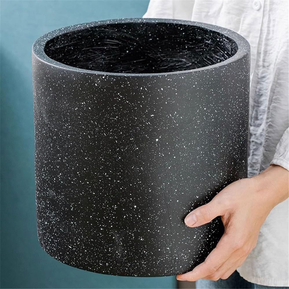 Doniczki Cylindryczna z nakrapianą stojącą doniczką gliny magnezowej