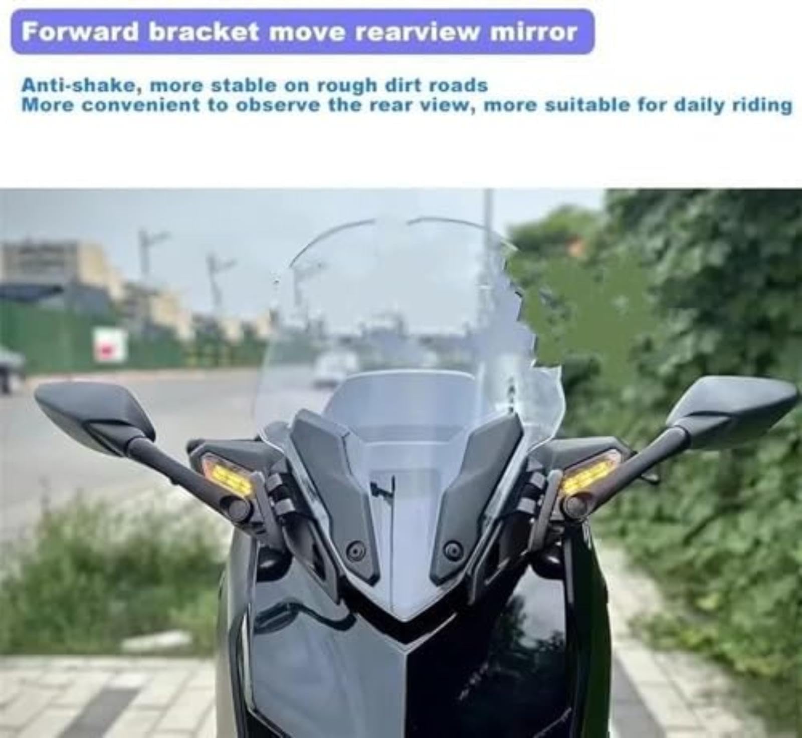Lusterko wsteczne motocykla, dla Tmax 530 T, dla Max, na lata 2012-2017 ruchomy uchwyt wsteczny do przodu lusterka Lusterko wsteczne roweru Lusterko wsteczne roweru