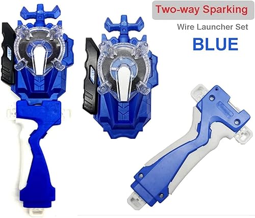 Miniatura 7 de Battling Tops Toy Burst Booster DB B-186 01 Roar Bahamut Starter with Bey Burst Battle Sparking Launcher LR RightLeft Rotation & Launcher Grip