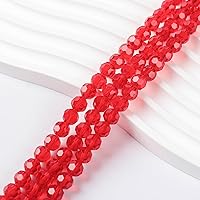 Vista 14 de 200 cuentas de cristal redondas de champán de 0.315 in para la fabricación de joyas