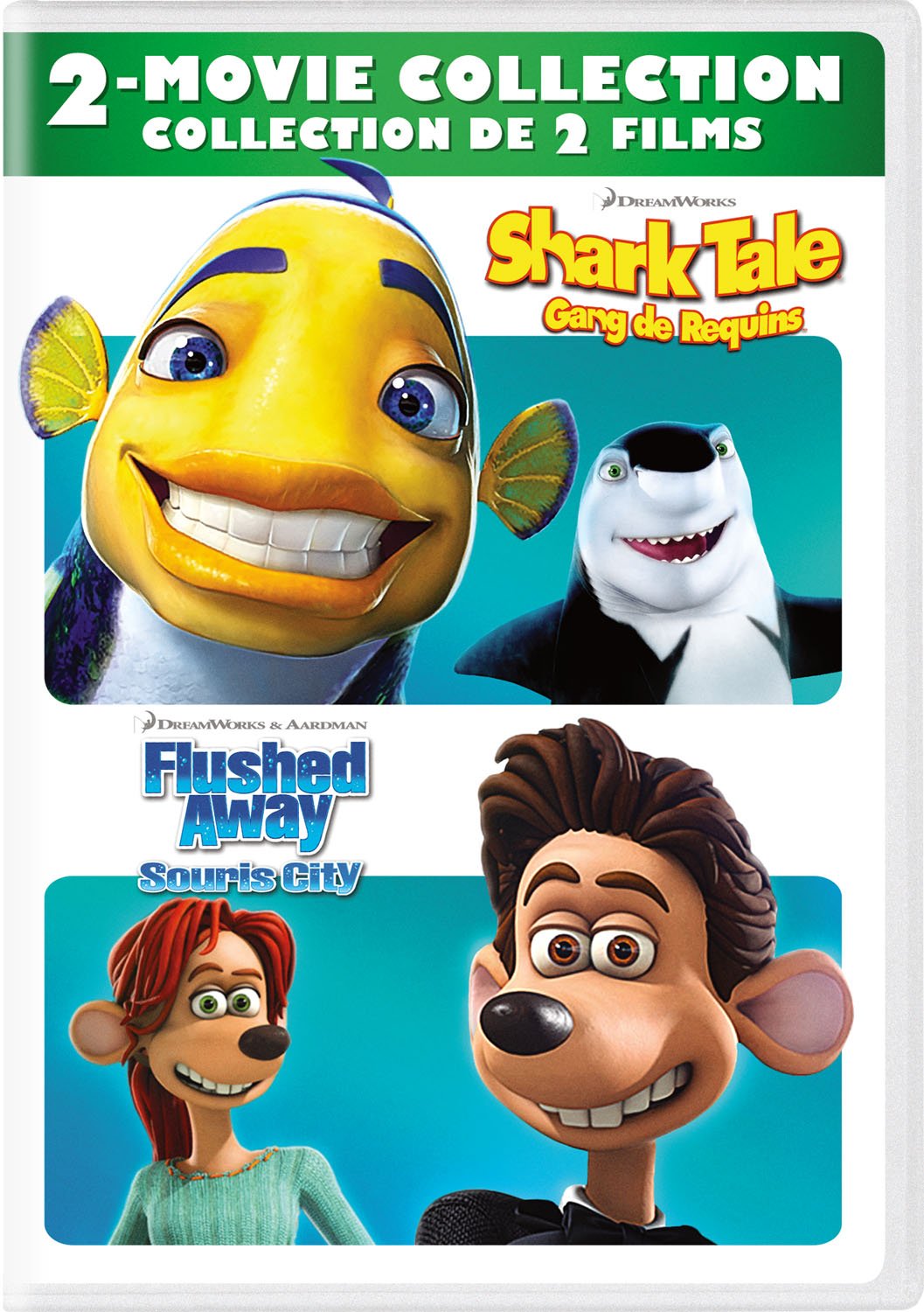 Shark Tale / Flushed Away: 2-Movie Collection [DVD] (Bilingual) [DVD]